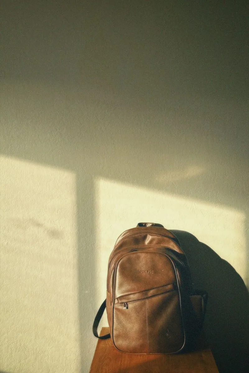 Atlas Leather Backpack